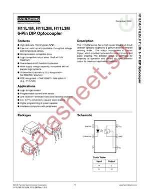 H11L2SR2VM datasheet  